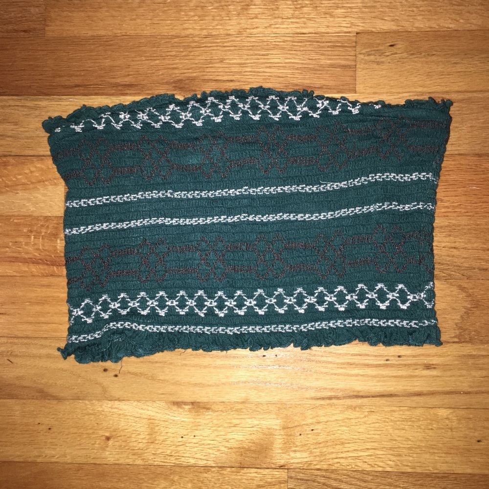 Urban Outfitters Green Tube Top